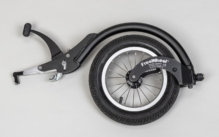 FreeWheel Vorspannrad für Rollstühle