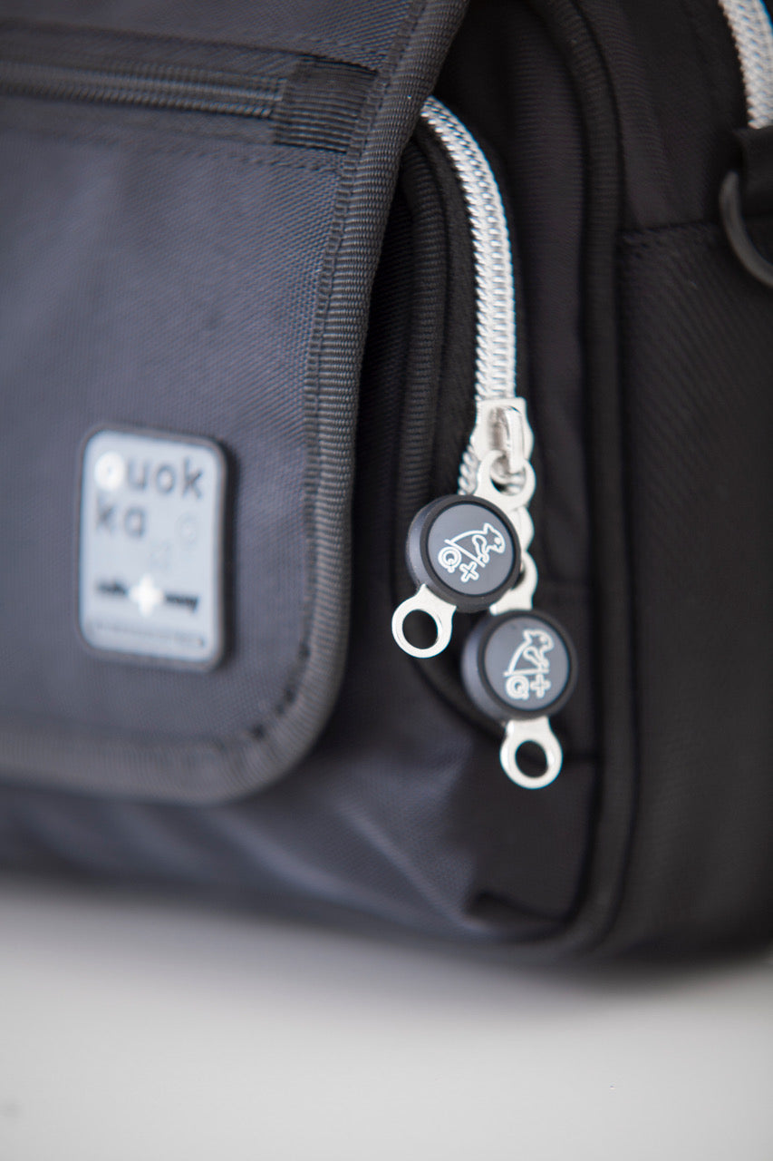 QUOKKA Rollstuhltasche horizontal Tasche