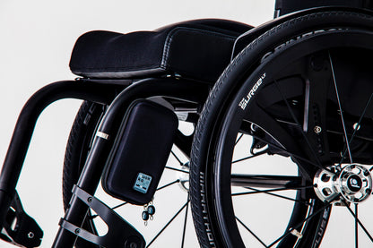 QUOKKA Rollstuhltasche für Smartphones am Rollstuhl unter dem Sitz