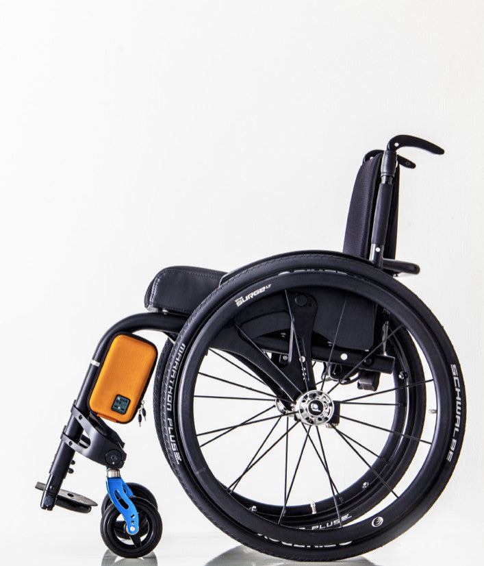QUOKKA Rollstuhltasche für Smartphones am Rollstuhl
